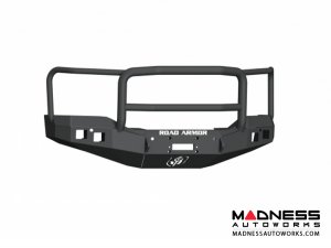 GMC Sierra 1500 Stealth Front Winch Bumper Lonestar Guard - Smittybilt XRC - Texture Black WARN M12000 - (2016-2017)